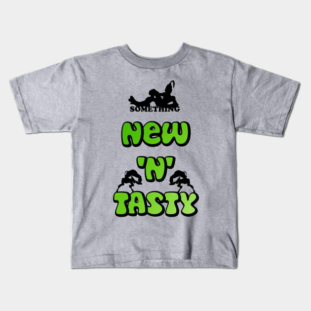 New 'n' tasty Kids T-Shirt by Ednathum